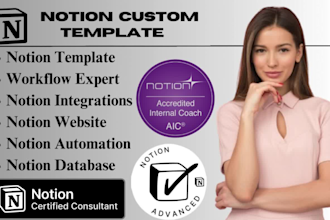 build a fully personalized notion template for you