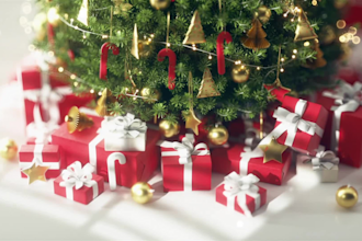 make beautiful awesome chrstmas tree animation video