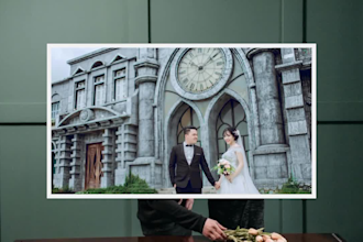 create memorial photo slideshow video transition funeral video
