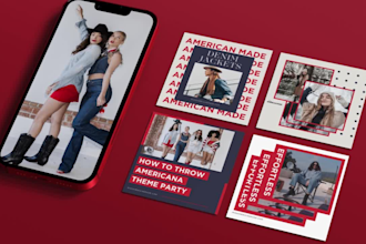 create 50 aesthetic canva instagram templates