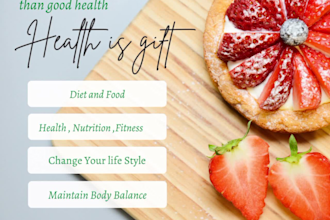 write  health, nutrition and fitness articles  and blog posts