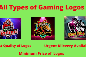 design attractive mascot logo for youtube and twitch