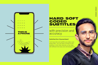 deliver expert english subtitles in srt format or embedded