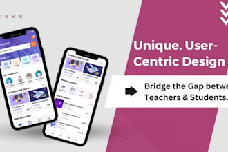 develop education app, school app, learning app, game app, kid learning app