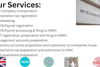 do UK company accounts and corporation UK tax return ct600