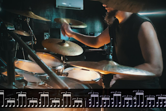 teach you metal drums, double bass, blast beats, fills