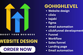 expert clixlo gohighlevel clickfunnel development email automation kajabi figma