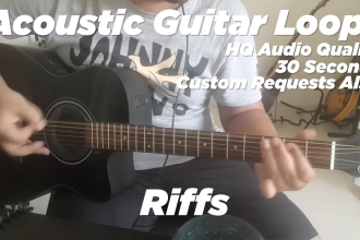 record acoustic guitar loops in 24 hours