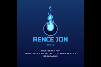 make 10 beats for you trap,afro,amapiano,rnb,lofi,phonk,drill,hiphop