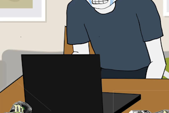 create 2d ponke style animation for your meme cryto project