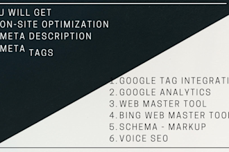 do complete onsite seo for your shopify ecommerce store