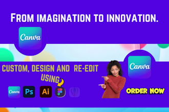 design, redesign, canva journal food menu price list workbook company brochure