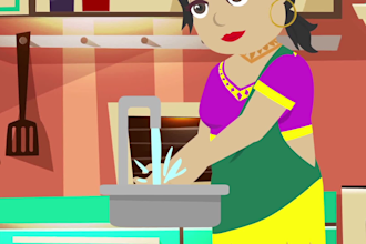 create 2d cartoon animated stories and storytelling videos