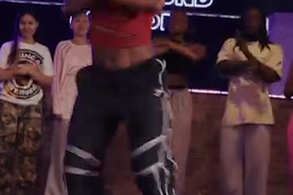choreograph and perform a powerful afro dance routine for your song