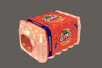 do shrink wrap sleeve packaging with label design and 3d