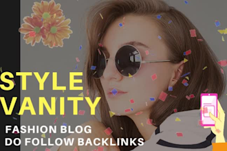 publish your fashion blog on style vanity