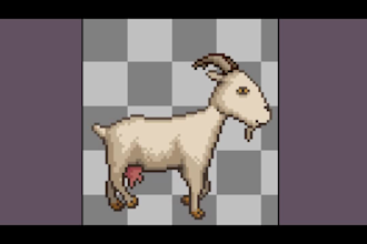animate 8bit or 16bit pixel art character gif and sprite