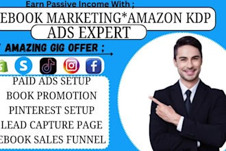 do promotion and ebook marketing using amazon KDP ads