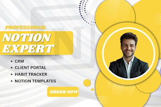 custom notion template notion client portal notion habit tracker