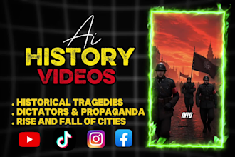 create documentry style video for tiktok, instagram and youtube shorts
