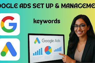 setup and manage google ads adwords and PPC campaigns for quality leads