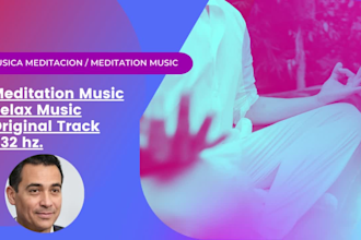 create a meditation music track for your project