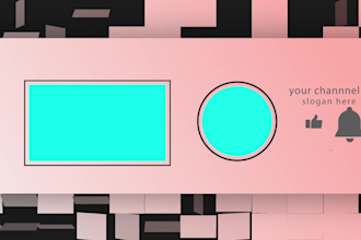 create a custom youtube outro end screen