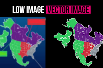 vector tracing, raster to vector, convert to vector, jpg to ai, png services