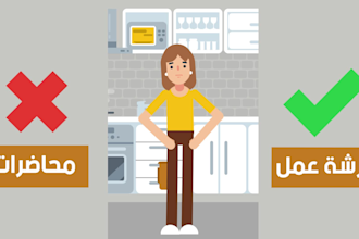 be your arabic 2d animator and motion designer