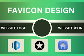 design modern favicon, website logo, app icon, website icons web icon