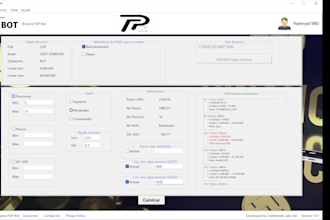 p2p binance bot, gestion de precios de anuncios