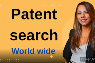 do world wide patent patent search of your idea or product