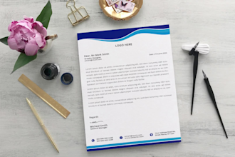 do letterhead design,business card,stationery and invoice design