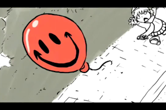 create an animatic of the necessary length with the situation and style y
