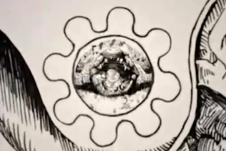 make perfect animated trippy psychedelic visual, lyric music videos