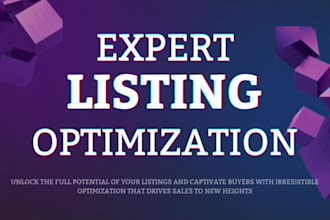 do listing optimization, expert listing optimization, amazon SEO