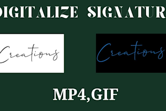 digitalize your signature into a professional and format