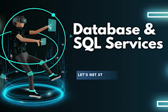 design, optimize and manage sql databases for your business