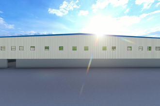 create 3d industrial warehouse modeling and visualization