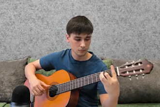 arrange popular songs for classical guitar, fingerstyle