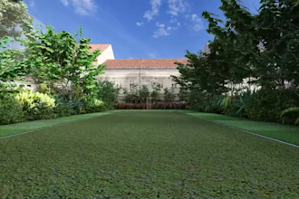 design landscape, backyard, courtyard, garden and patio