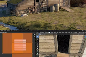create a 3d animated forest environment for your game