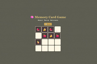 create fun web based games with HTML, CSS, js or react