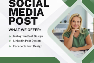 design social media post