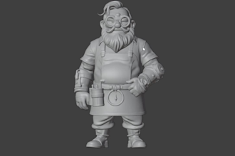 create 3d sculpts and models for 3d printing , games