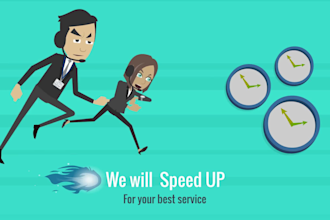 do creative animated marketing video or 2d animation video