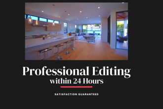 edit your real estate tour, walkthrough, review video