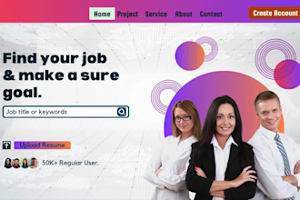 build recruitment website job board website agency website job listing website
