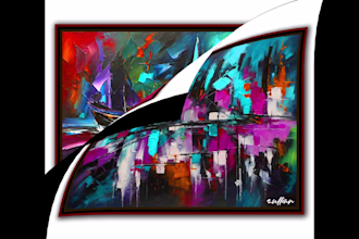 create works of art for the decoration of your home