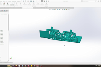 perform 3d and 2d design and modeling in solidworks